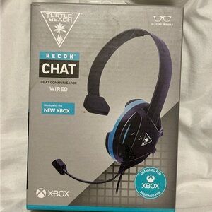 Turtle Beach Recon Chat Wired Headset - Black/Blue
